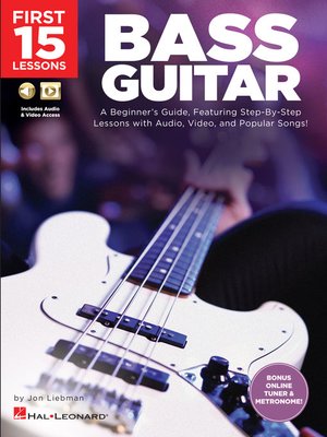cover image of First 15 Lessons--Bass Guitar